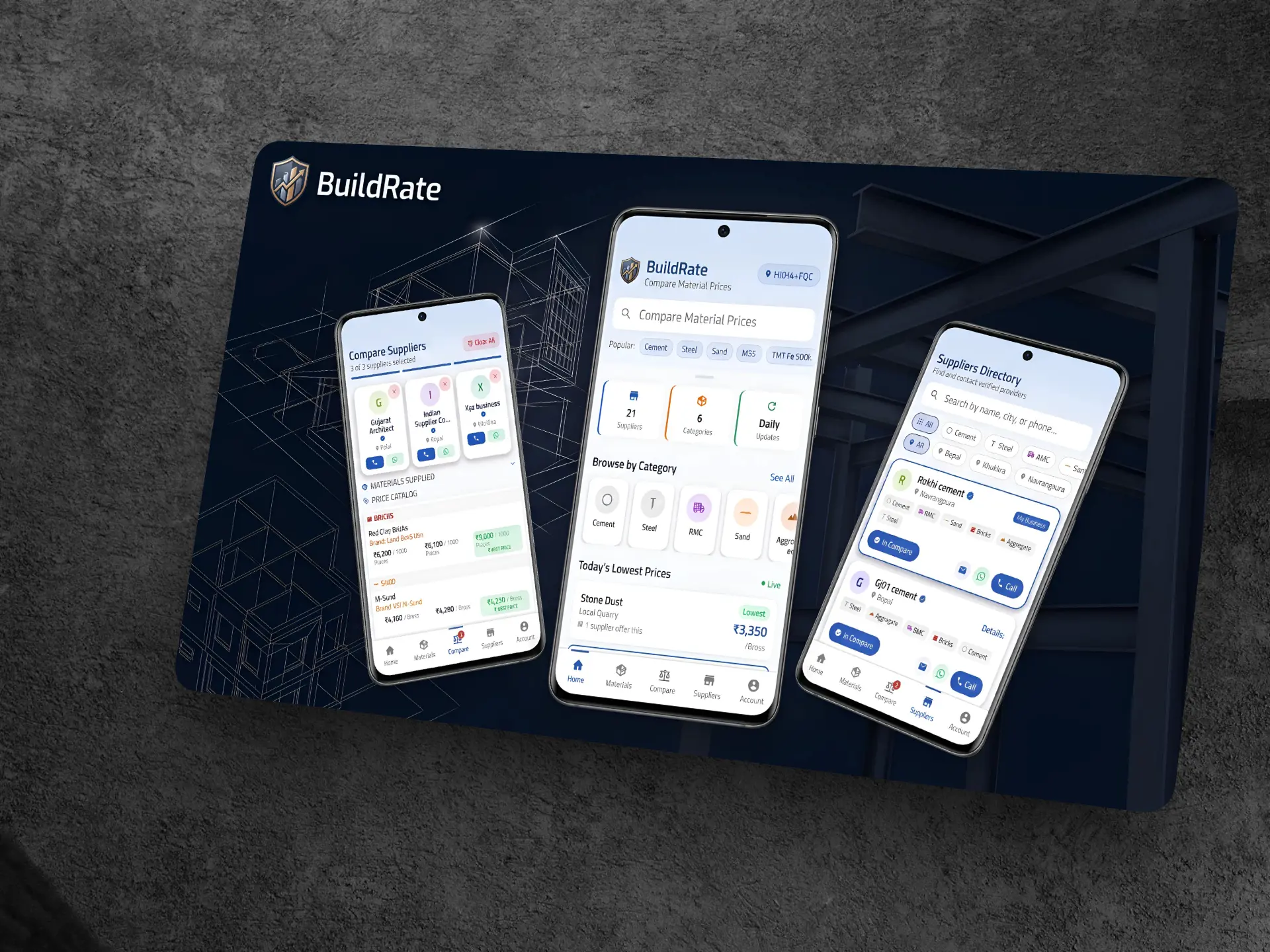 BuildRate project screenshot