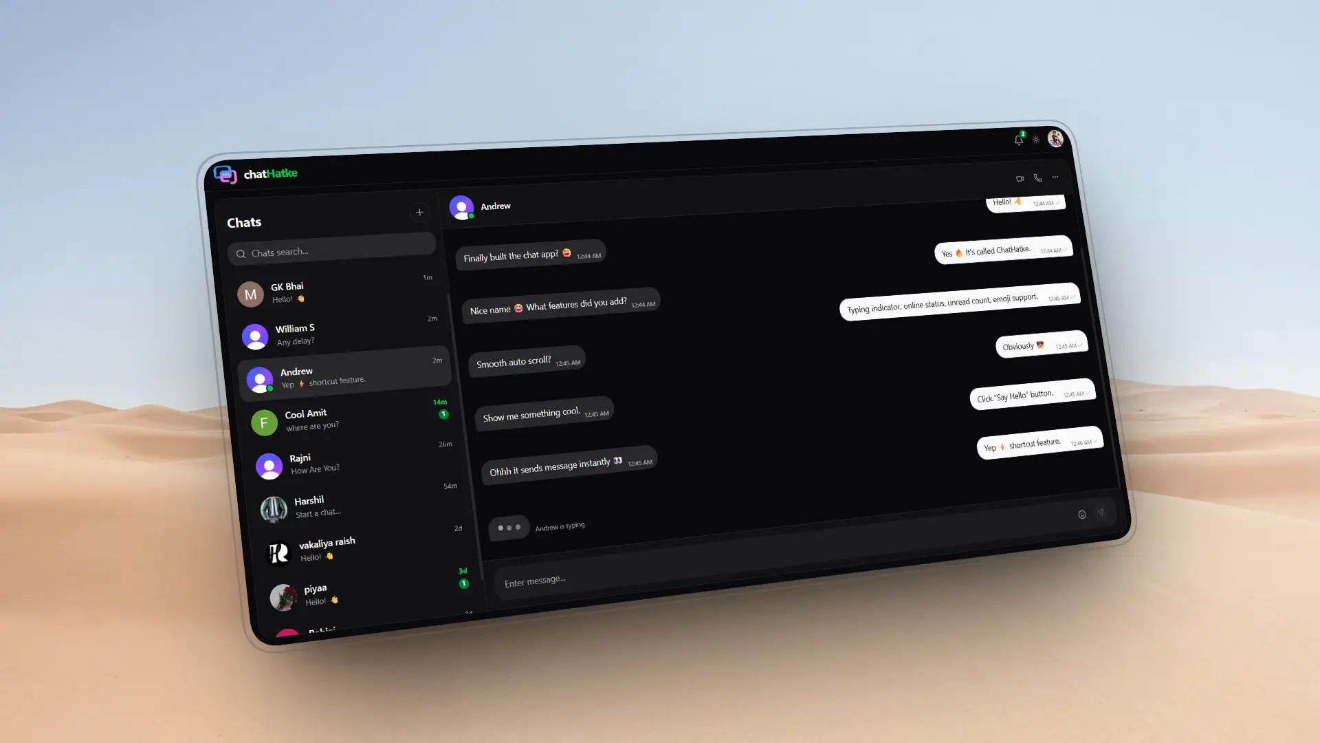 chatHatke project screenshot